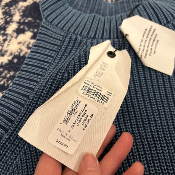 Rag & Bone Knit Cold Shoulder Dress - Picture 3 of 3